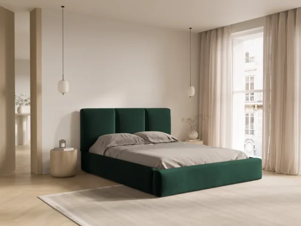 Pat modern 160x200 cu ladă mare
