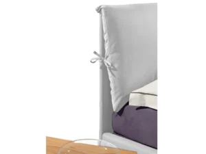 Pat dormitor 180x200 cu tablie înaltă și design elegant