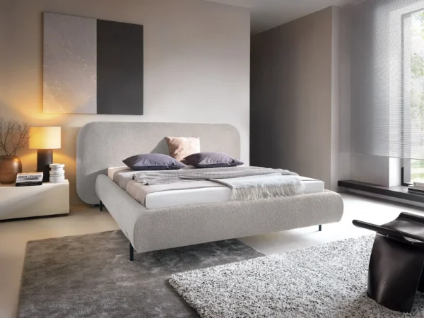 Pat modern 160x200 cu ladă mare