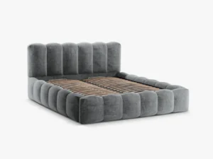 Pat modern 160x200 cu ladă mare platinum