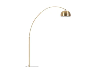 NEW CLASS GOLD MARB WH RAD200 FLOOR LAMP