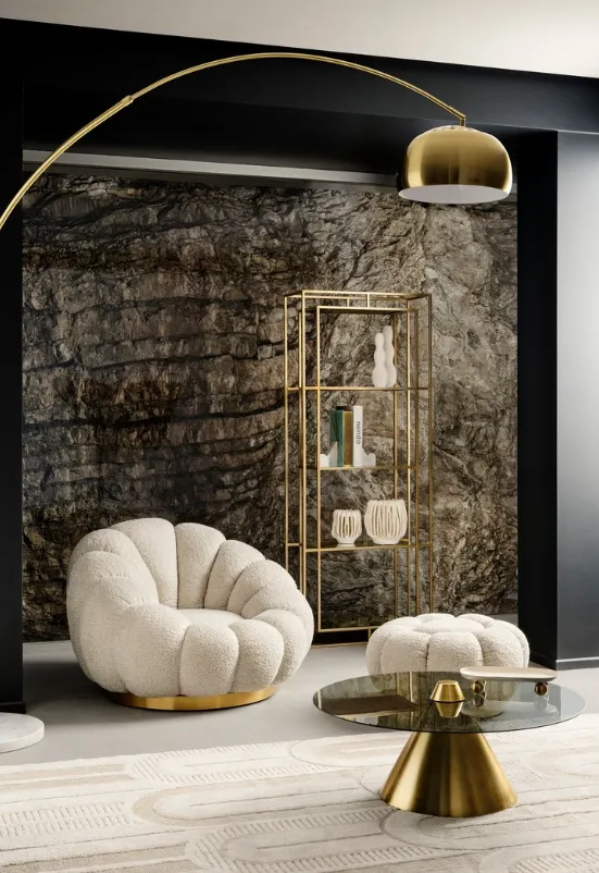 NEW CLASS GOLD MARB WH RAD200 FLOOR LAMP (6) NEW CLASS GOLD MARB WH RAD200 FLOOR LAMP (6)