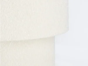 RADHA RO BEIGE BOUCLÉ TABLE LAMP H39 (2)