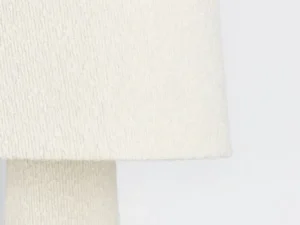 RADHA SHAPE BEIGE BOUCLÉ FLOOR LAMP H120 (2)