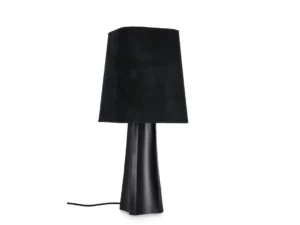 TRIPURA BLACK TABLE LAMP H61
