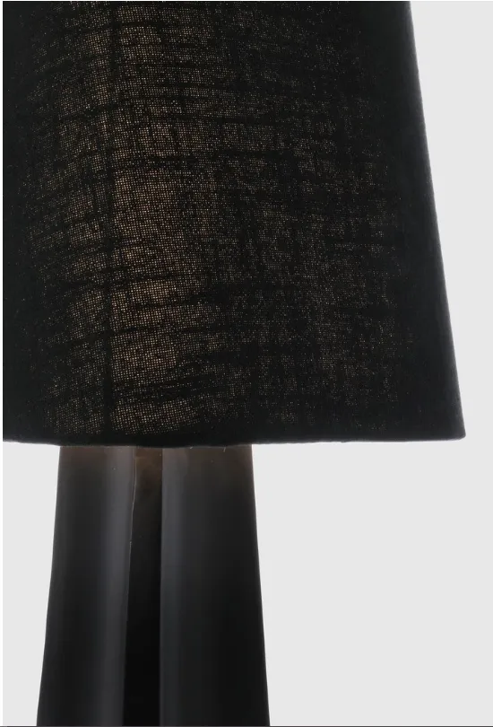 TRIPURA BLACK TABLE LAMP H61 (4) TRIPURA BLACK TABLE LAMP H61 (4)