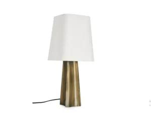TRIPURA GOLD TABLE LAMP H61