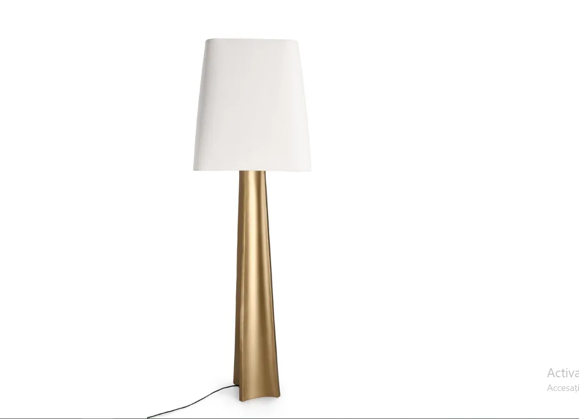 TRIPURA GOLDWH FLOOR LAMP H151
