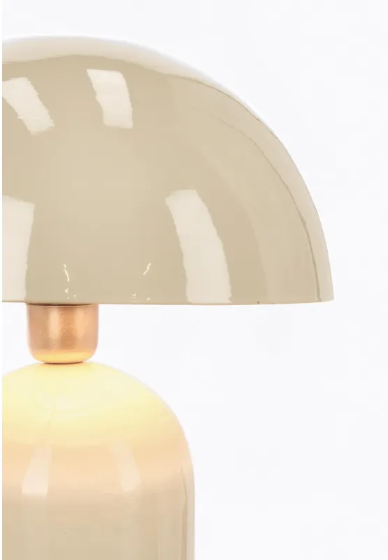 VELMA BEIGE TABLE LAMP H45 (2) VELMA BEIGE TABLE LAMP H45 (2)