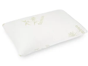 Set 2 perne Bamboo Memory Somnart, husa detasabila bambus, 50×70 cm