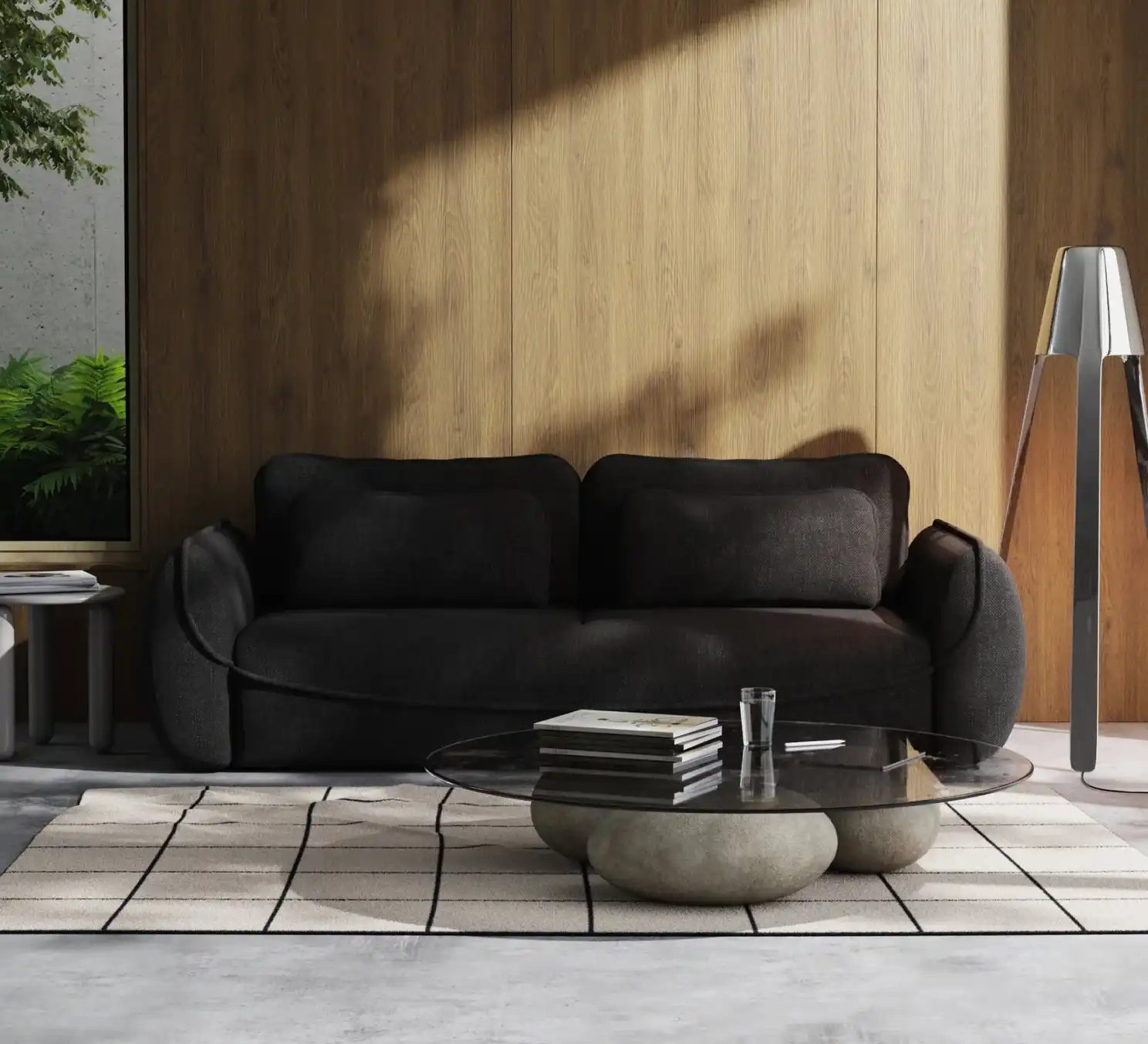 Canapea Extensibila design minimalist modern LISA - Bed Factory